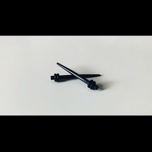 🌞12g Solid Black Tapers